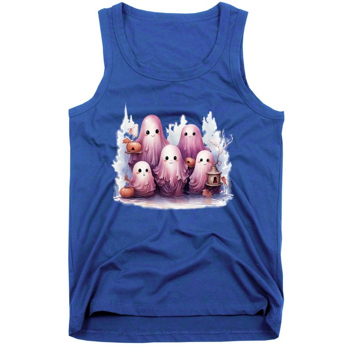 This Is Boo Sheet Ghost Squad Halloween Costume Gift Tank Top