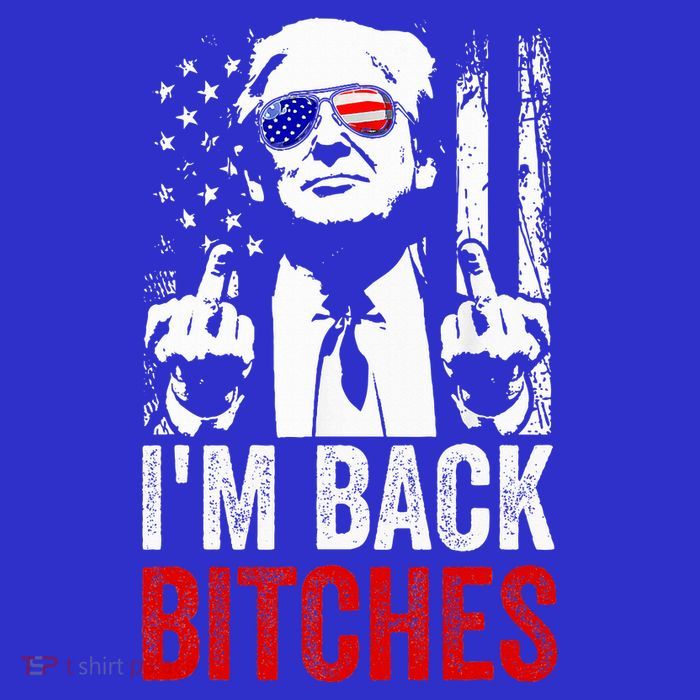 Trump IM Back Bitches Take Ameircan Great Again Premium T-Shirt