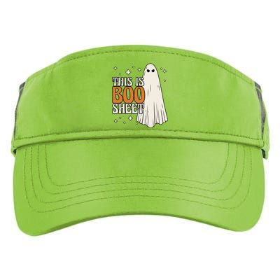 This Is Boo Sheet Funny Ghost Adult Drive Performance Visor