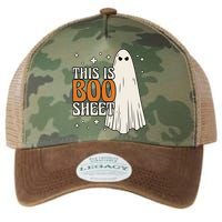 This Is Boo Sheet Funny Ghost Legacy Tie Dye Trucker Hat