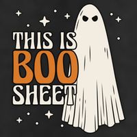 This Is Boo Sheet Funny Ghost Cool Comfort Performance Bucket Hat