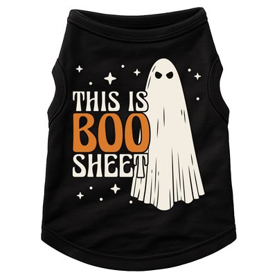 This Is Boo Sheet Funny Ghost Doggie Tank