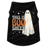 This Is Boo Sheet Funny Ghost Doggie Tank