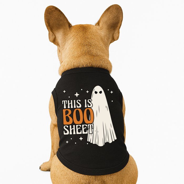 This Is Boo Sheet Funny Ghost Doggie Tank