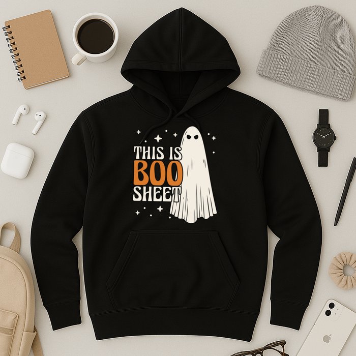 This Is Boo Sheet Funny Ghost Hoodie