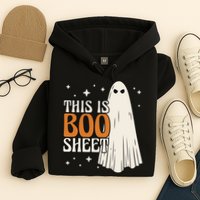 This Is Boo Sheet Funny Ghost Hoodie