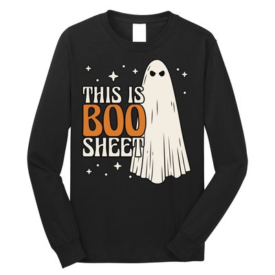 This Is Boo Sheet Funny Ghost Long Sleeve Shirt