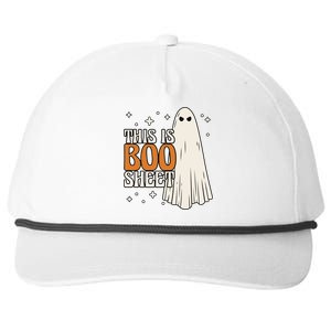 This Is Boo Sheet Funny Ghost Snapback Five-Panel Rope Hat