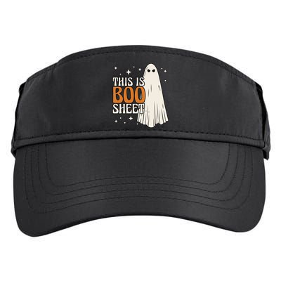 This Is Boo Sheet Funny Ghost Adult Drive Performance Visor