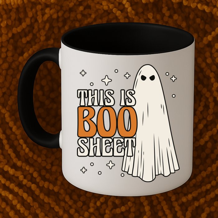 This Is Boo Sheet Funny Ghost Coffee Mug