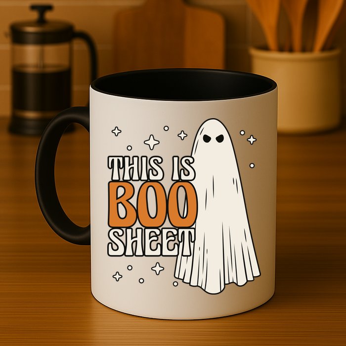 This Is Boo Sheet Funny Ghost Coffee Mug