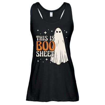 This Is Boo Sheet Funny Ghost Ladies Essential Flowy Tank