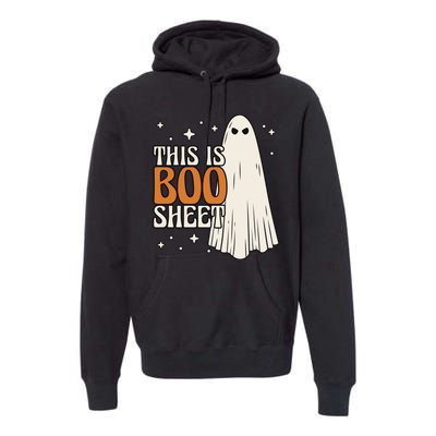 This Is Boo Sheet Funny Ghost Premium Hoodie