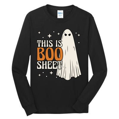 This Is Boo Sheet Funny Ghost Tall Long Sleeve T-Shirt