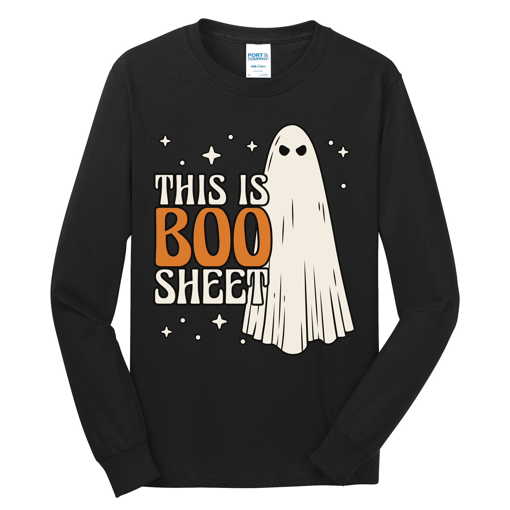 This Is Boo Sheet Funny Ghost Tall Long Sleeve T-Shirt