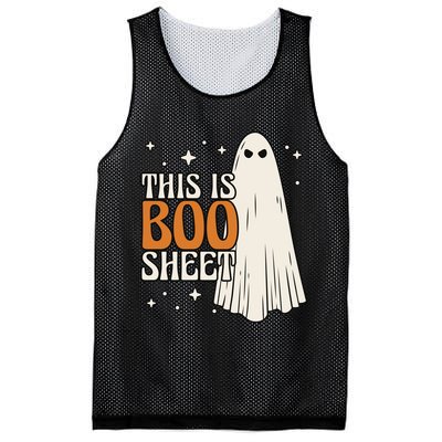 This Is Boo Sheet Funny Ghost Mesh Reversible Basketball Jersey Tank