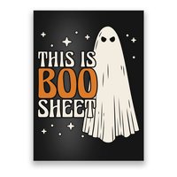 This Is Boo Sheet Funny Ghost Poster