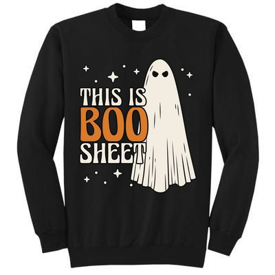 This Is Boo Sheet Funny Ghost Tall Sweatshirt