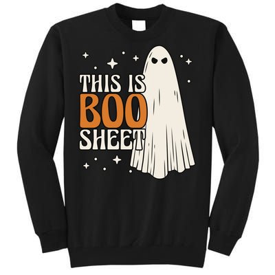 This Is Boo Sheet Funny Ghost Tall Sweatshirt