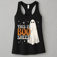 This Is Boo Sheet Funny Ghost Womens Tank Top