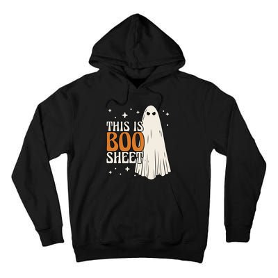 This Is Boo Sheet Funny Ghost Tall Hoodie