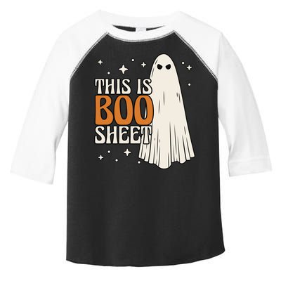 This Is Boo Sheet Funny Ghost Toddler Fine Jersey T-Shirt