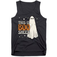 This Is Boo Sheet Funny Ghost Tank Top