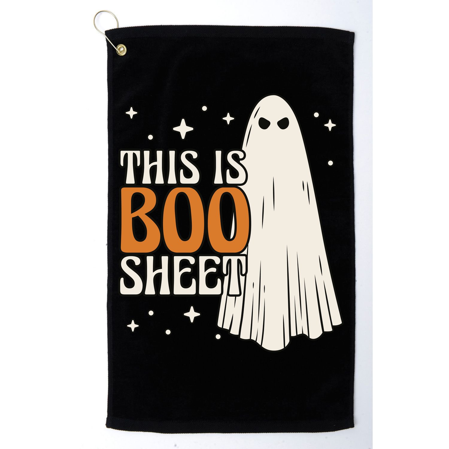 This Is Boo Sheet Funny Ghost Golf Towel