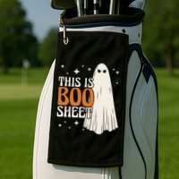 This Is Boo Sheet Funny Ghost Golf Towel