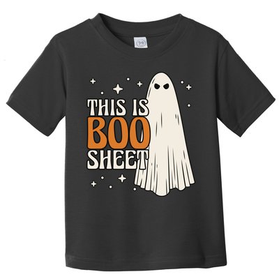 This Is Boo Sheet Funny Ghost Toddler T-Shirt