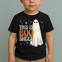 This Is Boo Sheet Funny Ghost Toddler T-Shirt