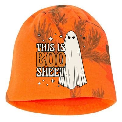 This Is Boo Sheet Funny Ghost Kati - Camo Knit Beanie