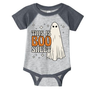 This Is Boo Sheet Funny Ghost Infant Baby Jersey Bodysuit