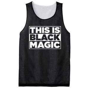 This Is Black Magic Black History Month Mesh Reversible Basketball Jersey Tank