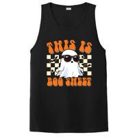 This Is Boo Sheet Ghost Groovy Halloween PosiCharge Competitor Tank