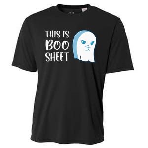 This Is Boo Sheet Funny Halloween Sayings Cooling Performance Crew T-Shirt