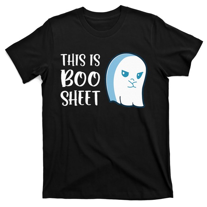 This Is Boo Sheet Funny Halloween Sayings T-Shirt