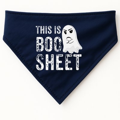 This Is Boo Sheet Bull Shit Halloween Ghost Gift Present USA-Made Doggie Bandana