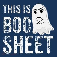 This Is Boo Sheet Bull Shit Halloween Ghost Gift Present Tall T-Shirt