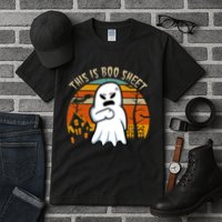 This Is Boo Sheet Ghost Spooky Sunset Funny Tall T-Shirt