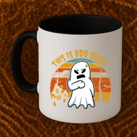 This Is Boo Sheet Ghost Spooky Sunset Funny Mug