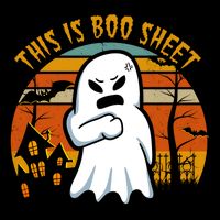 This Is Boo Sheet Ghost Spooky Sunset Funny Mug