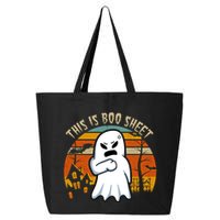 This Is Boo Sheet Ghost Spooky Sunset Funny 25L Jumbo Tote