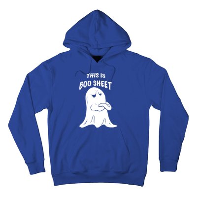 This Is Boo Sheet Funny Halloween Ghost Costume Gift Hoodie