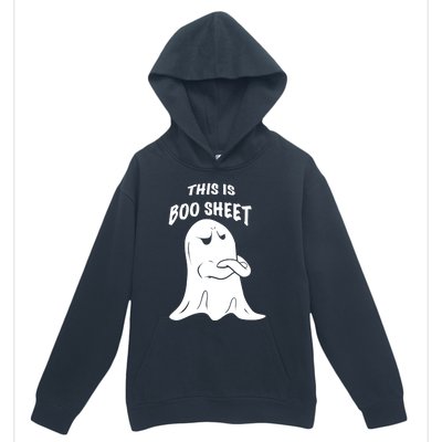 This Is Boo Sheet Funny Halloween Ghost Costume Gift Urban Pullover Hoodie