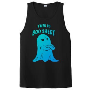 This Is Boo Sheet Funny Halloween Ghost Costume Gift PosiCharge Competitor Tank