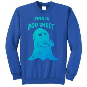 This Is Boo Sheet Funny Halloween Ghost Costume Gift Sweatshirt