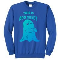 This Is Boo Sheet Funny Halloween Ghost Costume Gift Sweatshirt