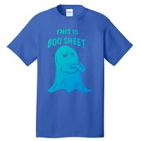 This Is Boo Sheet Funny Halloween Ghost Costume Gift Tall T-Shirt