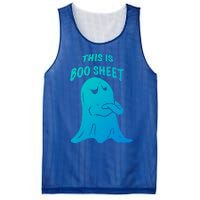 This Is Boo Sheet Funny Halloween Ghost Costume Gift Mesh Reversible Basketball Jersey Tank